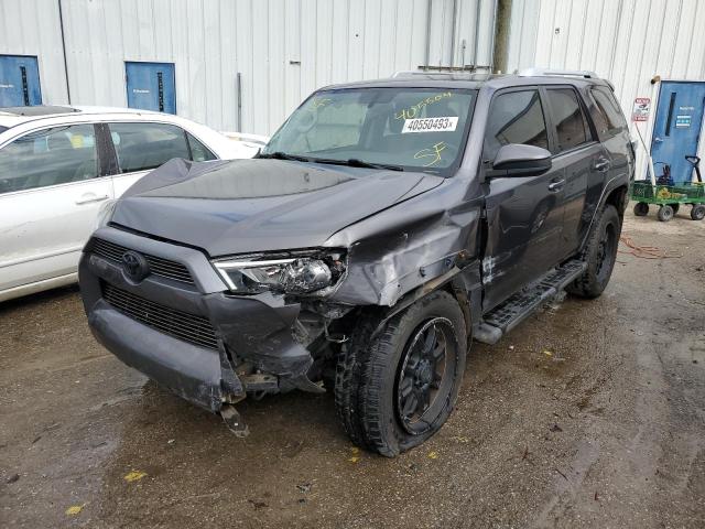 JTEBU5JRXF5270237 - 2015 TOYOTA 4RUNNER SR5 GRAY photo 1