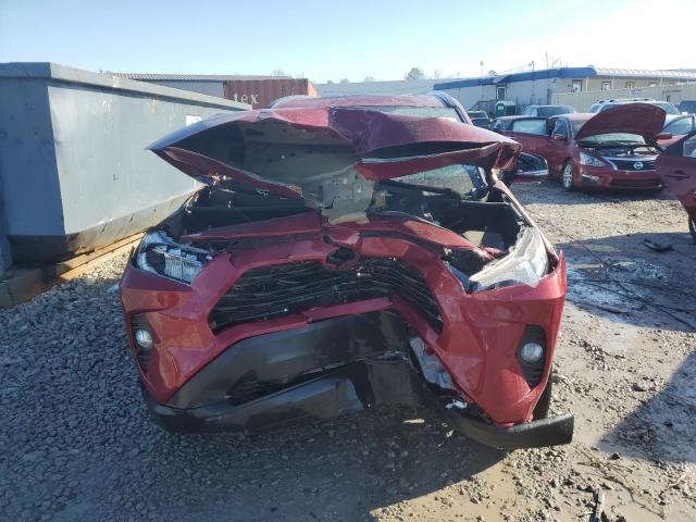 2T3C1RFV0MW118536 - 2021 TOYOTA RAV4 XLE PREMIUM RED photo 5