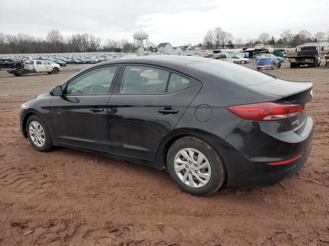 5NPD74LFXJH290160 - 2018 HYUNDAI ELANTRA SE BLACK photo 2