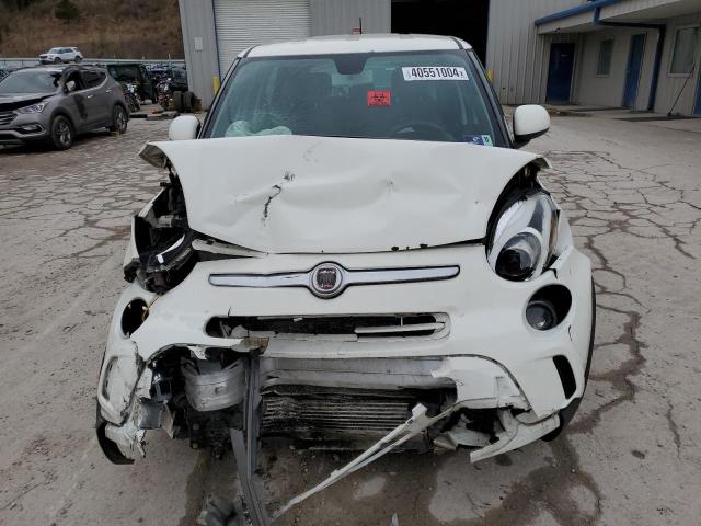 ZFBCFADH6EZ004397 - 2014 FIAT 500L TREKKING WHITE photo 5