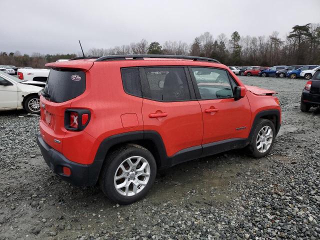 ZACCJABB9JPH42620 - 2018 JEEP RENEGADE LATITUDE RED photo 3