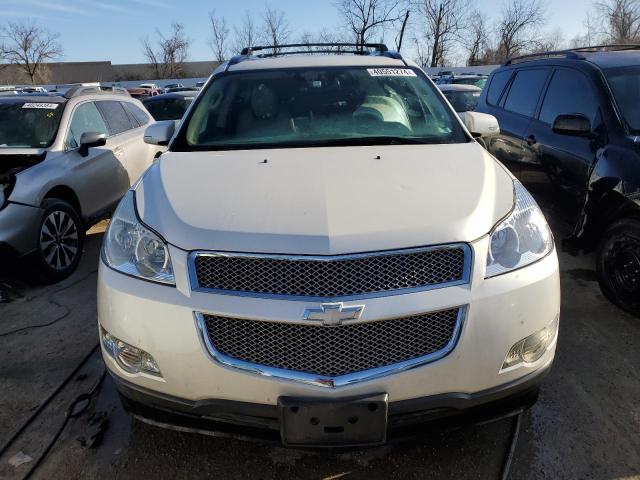 1GNKRLED8CJ397555 - 2012 CHEVROLET TRAVERSE LTZ WHITE photo 5