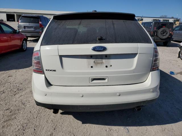 2FMDK3GC0ABA95586 - 2010 FORD EDGE SE WHITE photo 6