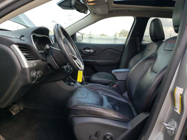 1C4PJMBBXEW281181 - 2014 JEEP CHEROKEE TRAILHAWK 银色 照片 7