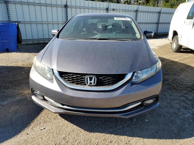 19XFB2F97FE042784 - 2015 HONDA CIVIC EXL GRAY photo 5