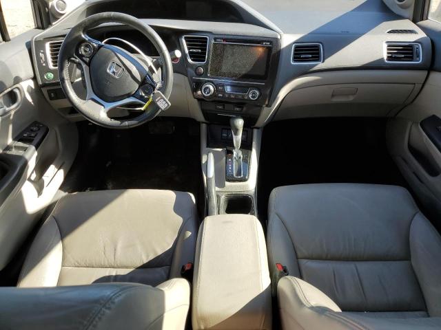 19XFB2F97FE042784 - 2015 HONDA CIVIC EXL ნაცრისფერი ფოტო 8