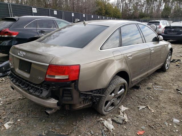 WAUAH74F68N064284 - 2008 AUDI A6 3.2 TAN photo 3