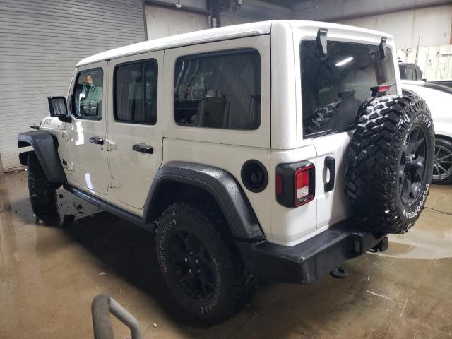 1C4HJXDN7MW620636 - 2021 JEEP WRANGLER U SPORT WHITE photo 2