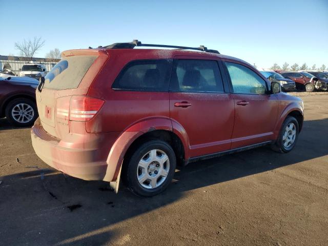 3D4GG47B79T518344 - 2009 DODGE JOURNEY SE RED photo 3