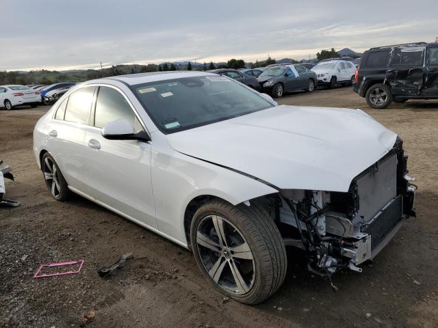 W1KAF4GB7NR008929 - 2022 MERCEDES-BENZ C 300 WHITE photo 4