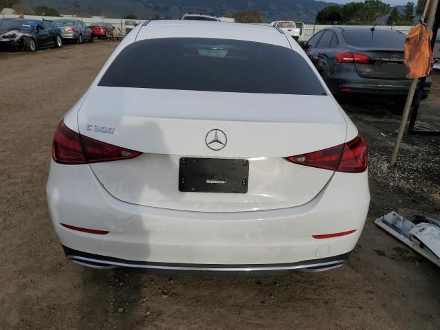 W1KAF4GB7NR008929 - 2022 MERCEDES-BENZ C 300 WHITE photo 6