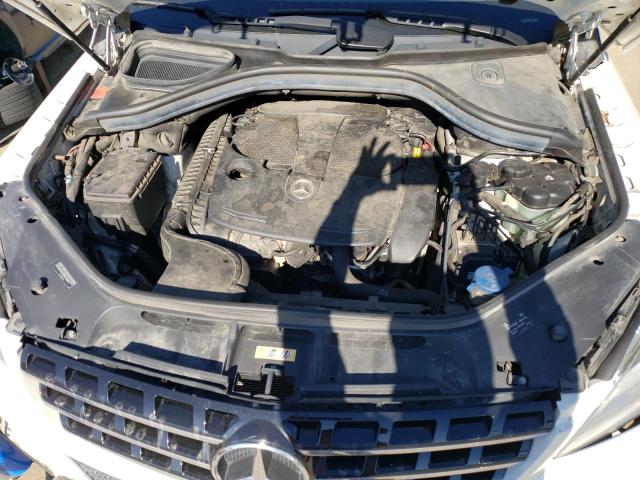 4JGDA5HBXDA153689 - 2013 MERCEDES-BENZ ML 350 4MATIC WHITE photo 11
