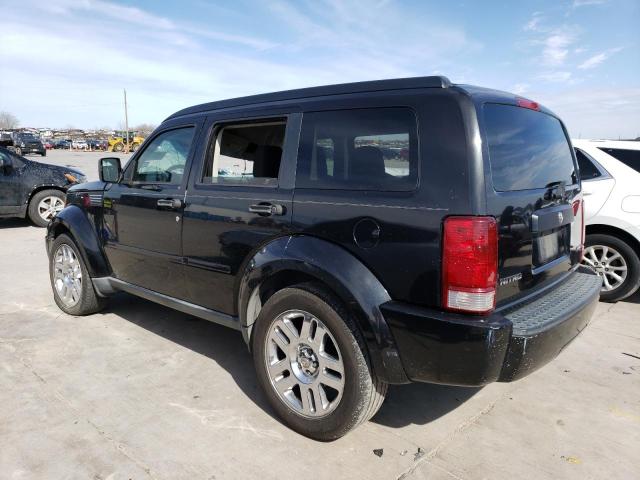 1D8GU28K38W140218 - 2008 DODGE NITRO SXT BLACK photo 2