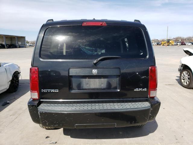 1D8GU28K38W140218 - 2008 DODGE NITRO SXT BLACK photo 6