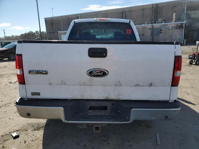 1FTPX145X5KE64320 - 2005 FORD F150 WHITE photo 6