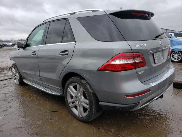 4JGDA5HB3FA558036 - 2015 MERCEDES-BENZ ML 350 4MATIC GRAY photo 2