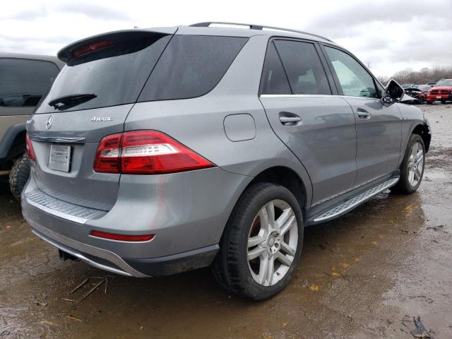 4JGDA5HB3FA558036 - 2015 MERCEDES-BENZ ML 350 4MATIC GRAY photo 3