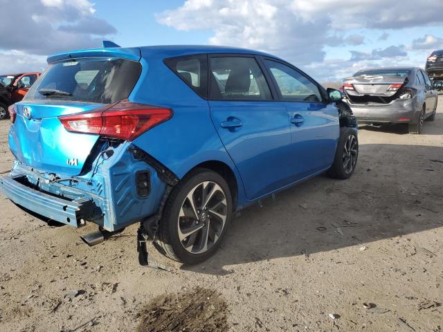 JTNKARJE9GJ518788 - 2016 TOYOTA SCION IM BLUE photo 3