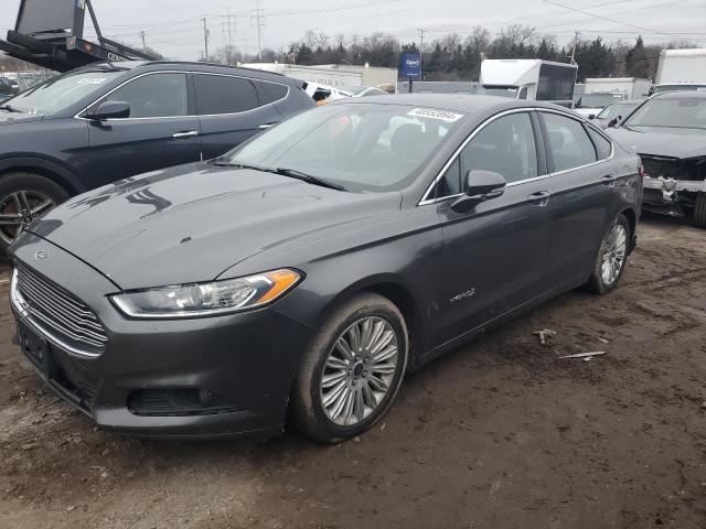 3FA6P0LU9FR117224 - 2015 FORD FUSION SE HYBRID CHARCOAL photo 1