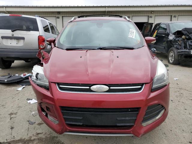 1FMCU9J92EUD36506 - 2014 FORD ESCAPE TITANIUM RED photo 5