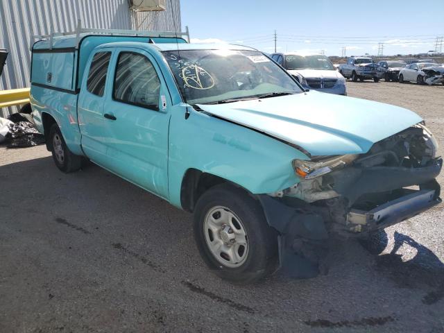 5TFTX4CN2FX066072 - 2015 TOYOTA TACOMA ACCESS CAB TURQUOISE photo 4