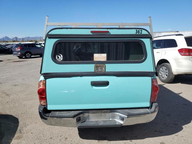 5TFTX4CN2FX066072 - 2015 TOYOTA TACOMA ACCESS CAB TURQUOISE photo 6