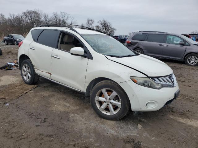 JN8AZ18W79W135399 - 2009 NISSAN MURANO S WHITE photo 4