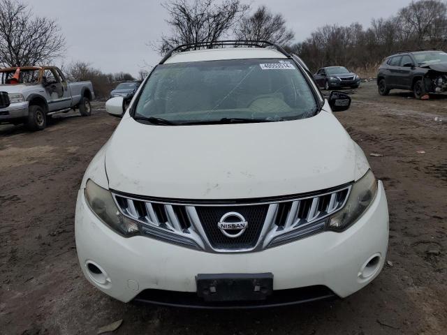 JN8AZ18W79W135399 - 2009 NISSAN MURANO S WHITE photo 5