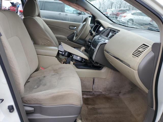 JN8AZ18W79W135399 - 2009 NISSAN MURANO S WHITE photo 7