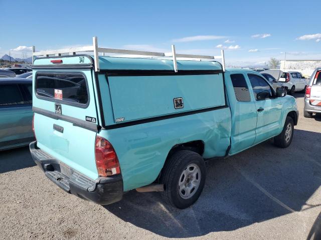 5TFTX4CN4FX062718 - 2015 TOYOTA TACOMA ACCESS CAB Теңіз түсті фото 3