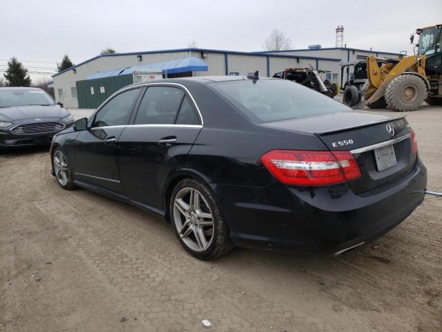 WDDHF9AB9BA445183 - 2011 MERCEDES-BENZ E 550 4MATIC BLACK photo 2