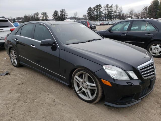 WDDHF9AB9BA445183 - 2011 MERCEDES-BENZ E 550 4MATIC BLACK photo 4