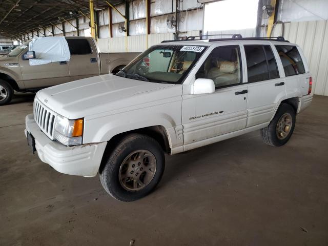 1J4GZ78Y4WC143249 - 1998 JEEP GRAND CHER LIMITED WHITE photo 1