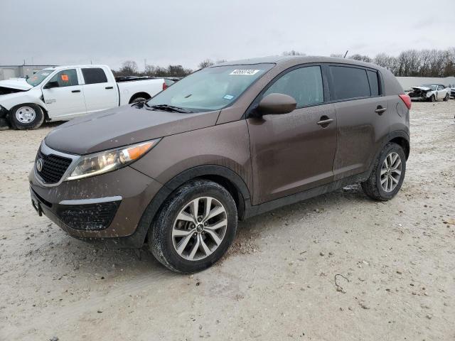 KNDPB3AC6E7557433 - 2014 KIA SPORTAGE BASE BROWN photo 1