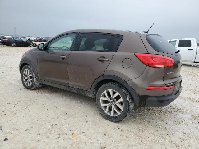 KNDPB3AC6E7557433 - 2014 KIA SPORTAGE BASE BROWN photo 2