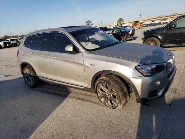 5UXWZ7C38H0X40453 - 2017 BMW X3 SDRIVE28I SILVER photo 4