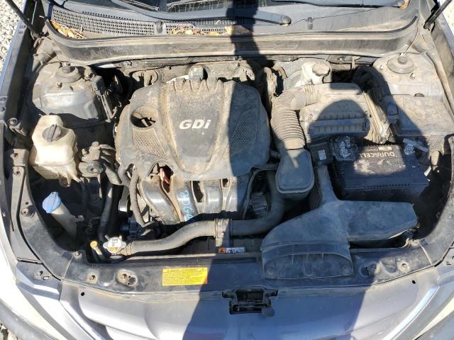 5NPEB4AC6DH664179 - 2013 HYUNDAI SONATA GLS GRAY photo 11