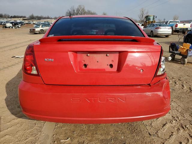 1G8AN15FX7Z109378 - 2007 SATURN ION LEVEL 2 წითელი ფოტო 6