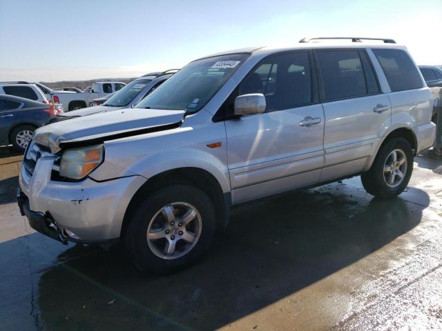 5FNYF28426B024668 - 2006 HONDA PILOT EX SILVER photo 1