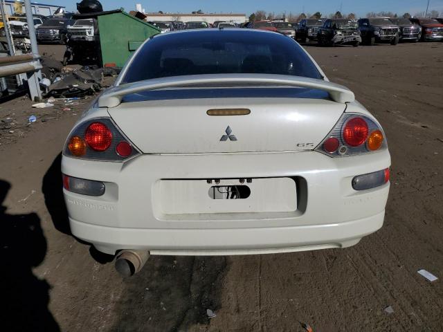 4A3AC44G03E181616 - 2003 MITSUBISHI ECLIPSE GS WHITE photo 6