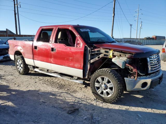 1FTFW1EV0AKB24200 - 2010 FORD F150 SUPER MAROON photo 4