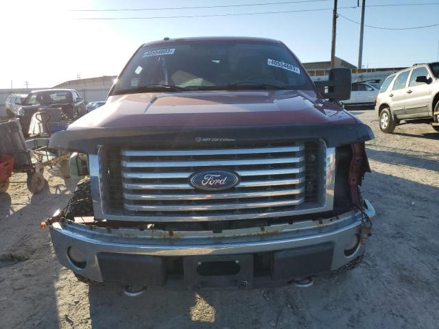 1FTFW1EV0AKB24200 - 2010 FORD F150 SUPER MAROON photo 5