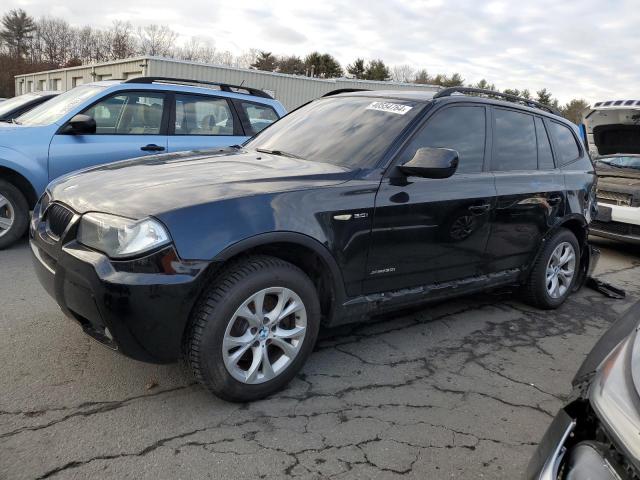 WBXPC9C48AWJ38265 - 2010 BMW X3 XDRIVE30I BLACK photo 1