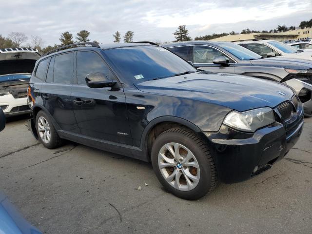 WBXPC9C48AWJ38265 - 2010 BMW X3 XDRIVE30I BLACK photo 4