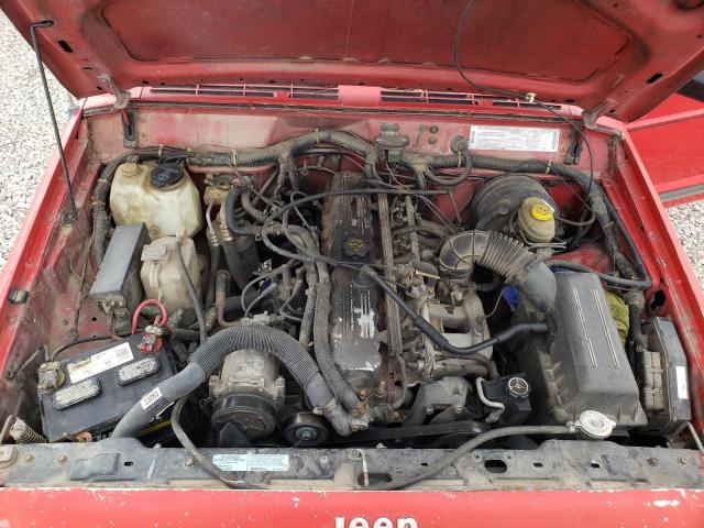 1J4FT28S3SL515816 - 1995 JEEP CHEROKEE SE RED photo 12