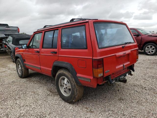 1J4FT28S3SL515816 - 1995 JEEP CHEROKEE SE RED photo 2