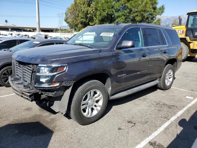 1GNSKBKC4JR206898 - 2018 CHEVROLET TAHOE K1500 LT GRAY photo 1