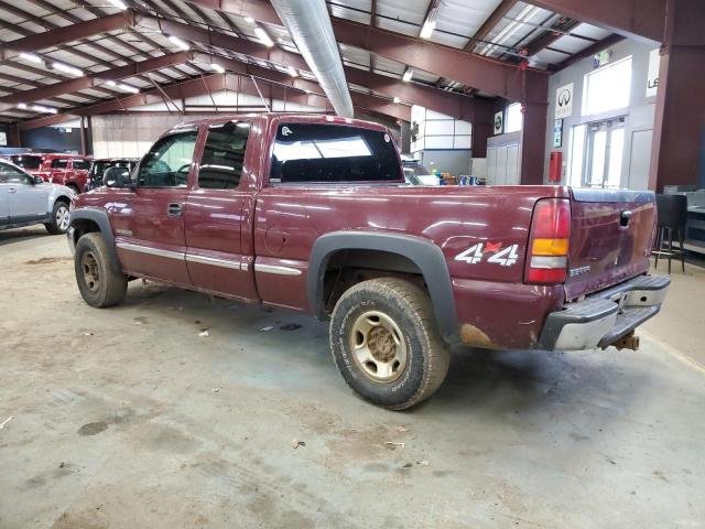 1GTGK29U31Z161627 - 2001 GMC NEW SIERRA K2500 BURGUNDY photo 2