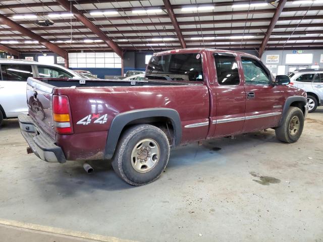 1GTGK29U31Z161627 - 2001 GMC NEW SIERRA K2500 BURGUNDY photo 3