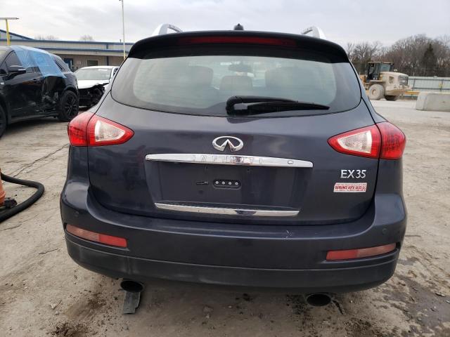 JN1AJ0HR8AM757729 - 2010 INFINITI EX35 BASE BLUE photo 6